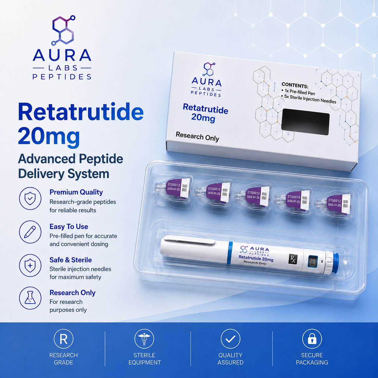 Retatrutide 20MG Pen Kit