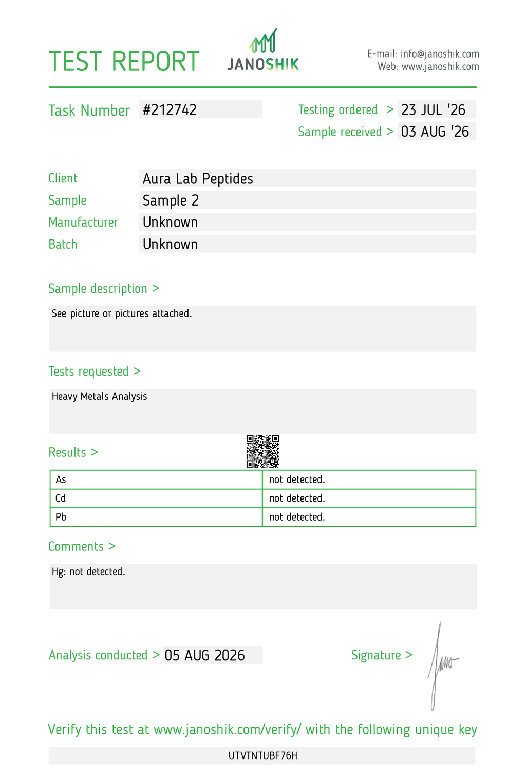 Thymosin Beta (TB500) 10MG