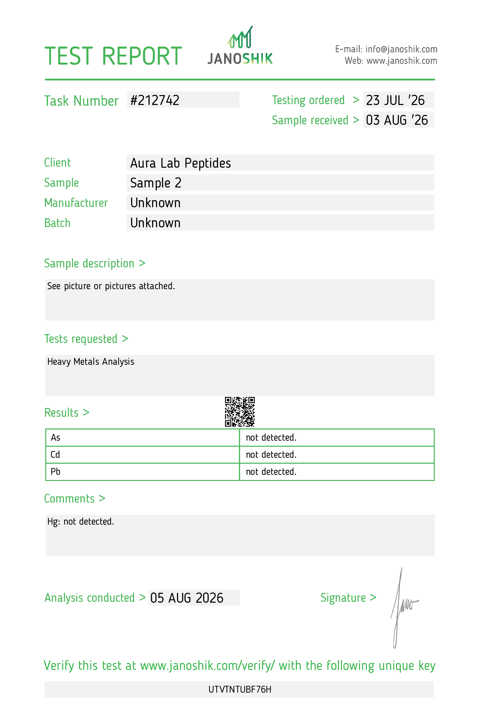 Thymosin Beta (TB500) 10MG