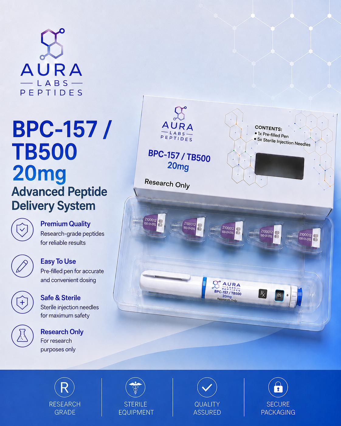 BPC-157 & TB500 20mg Pen
