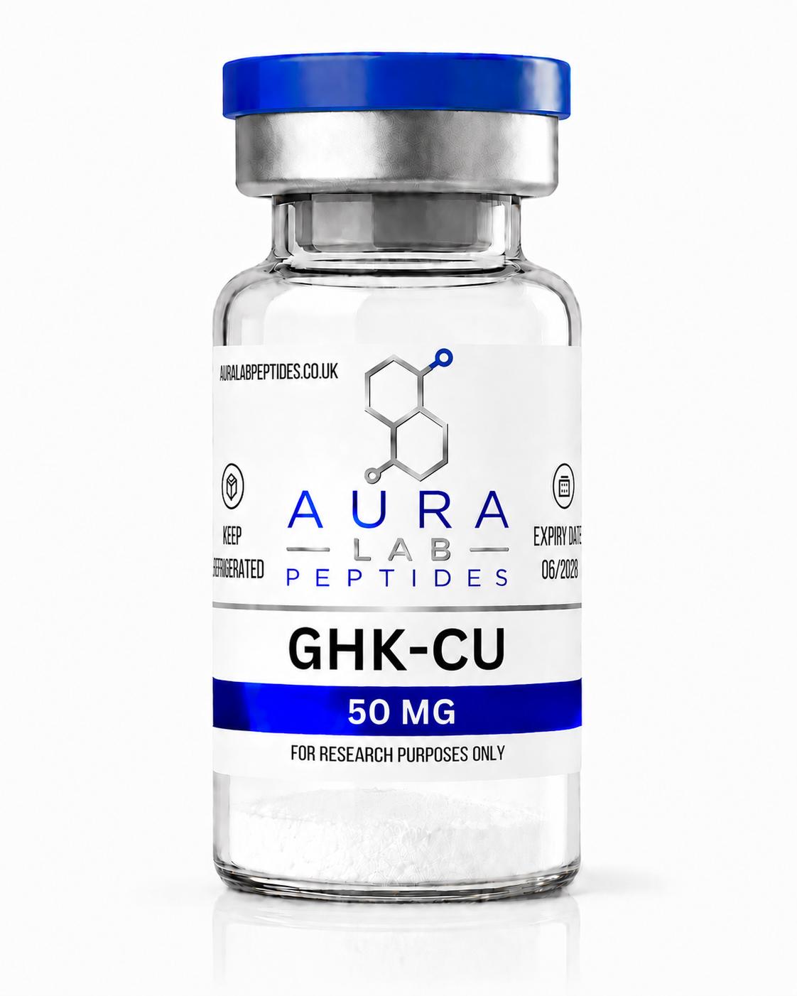 Buy GHK-CU 50MG | Research Peptide UK