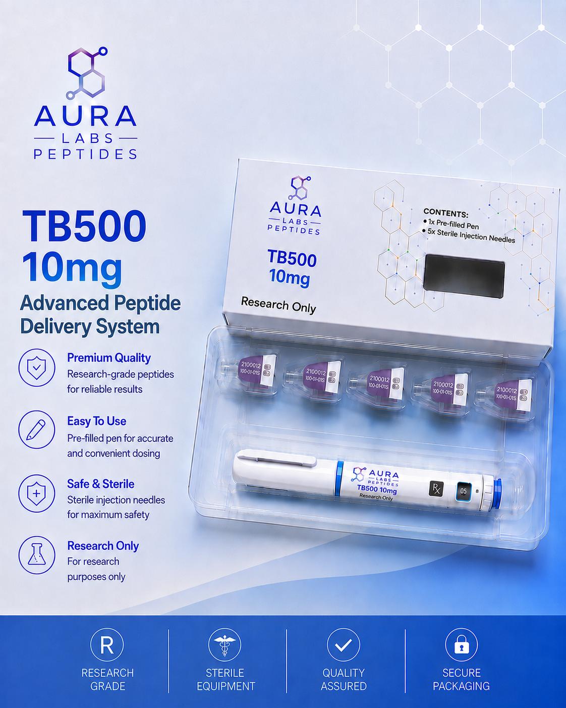 TB500 10mg Pen (Thymosin Beta-4)